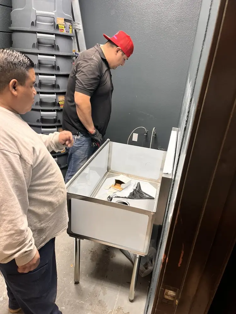Commercial plumbing and sink installation in Timberlake Estates